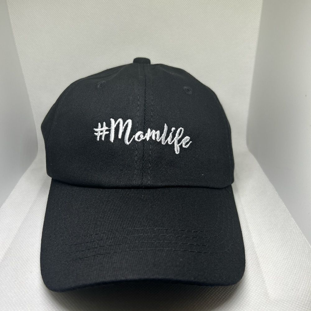 #Momlife Baseball Cap – Adjustable Cotton Hat